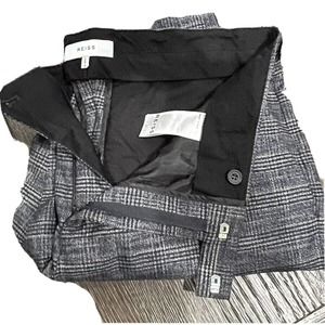 REISS Pants Mens 36X30 Gray Tailored Zipped Formal Business